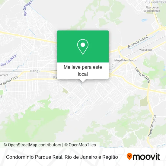 Condominio Parque Real mapa