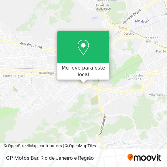 GP Motos Bar mapa
