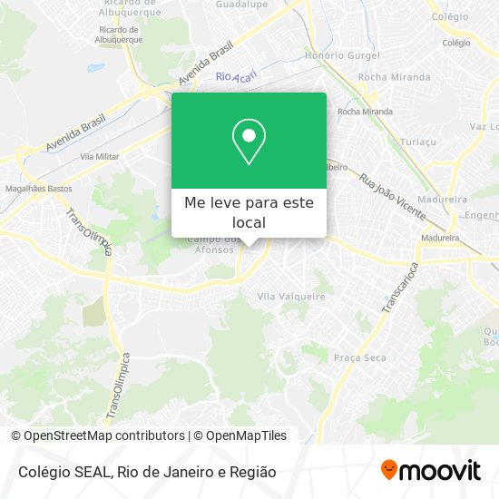 Colégio SEAL mapa