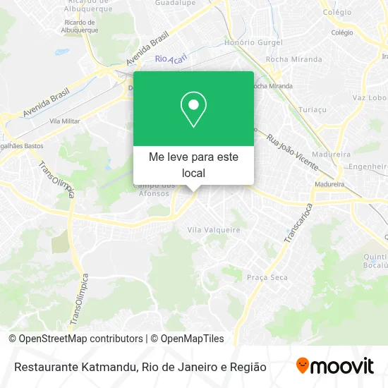 Restaurante Katmandu mapa