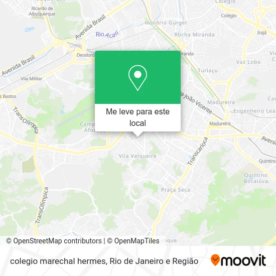 colegio marechal hermes mapa