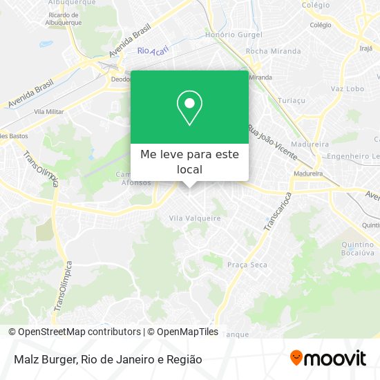 Malz Burger mapa