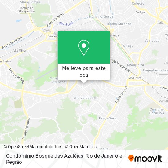 Condomínio Bosque das Azaléias mapa