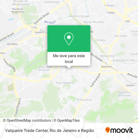 Valqueire Trade Center mapa