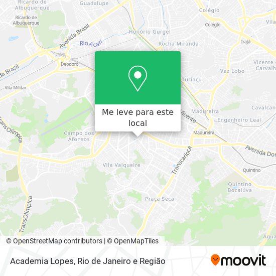 Academia Lopes mapa