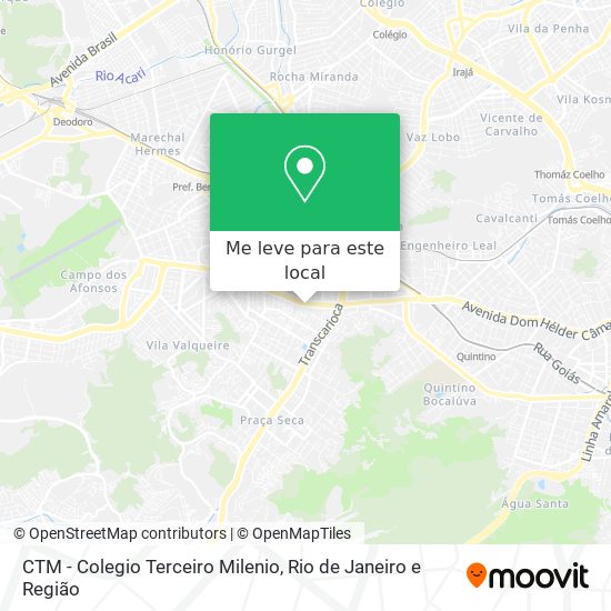 CTM - Colegio Terceiro Milenio mapa