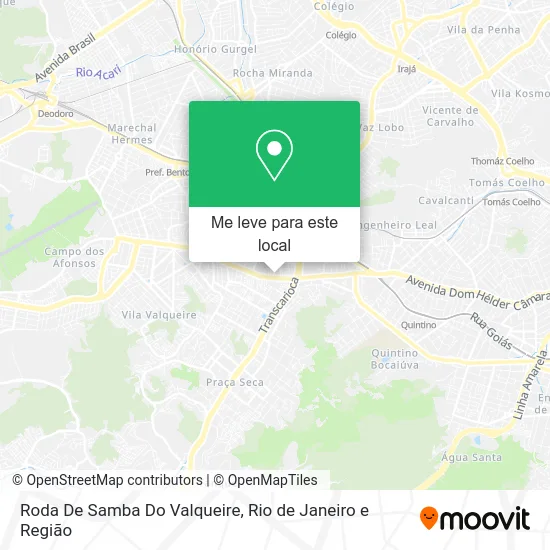 Roda De Samba Do Valqueire mapa