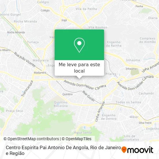 Centro Espirita Pai Antonio De Angola mapa