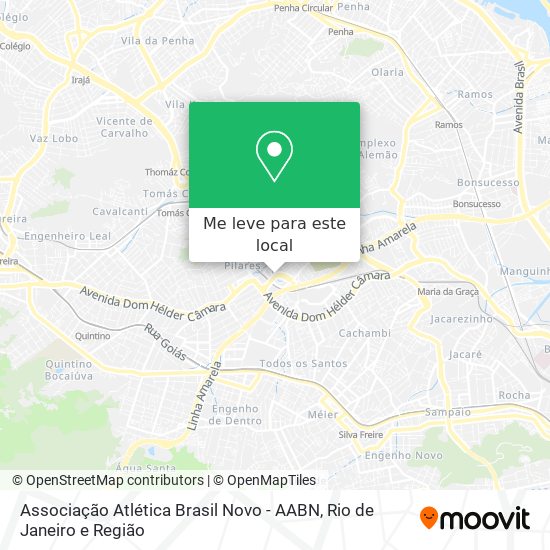 Associação Atlética Brasil Novo - AABN mapa