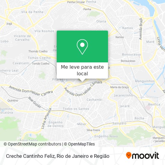 Creche Cantinho Feliz mapa