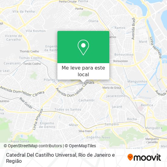 Catedral Del Castilho Universal mapa