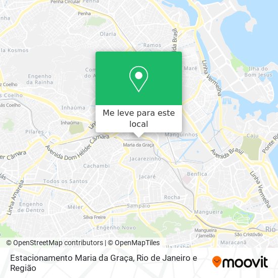 Estacionamento Maria da Graça mapa