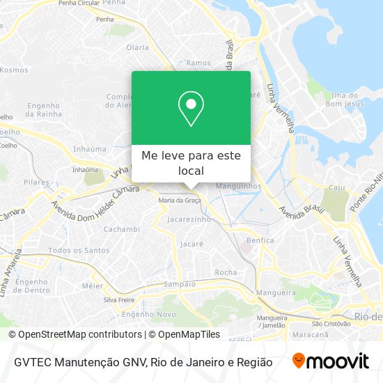 GVTEC Manutenção GNV mapa