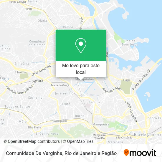 Comunidade Da Varginha mapa