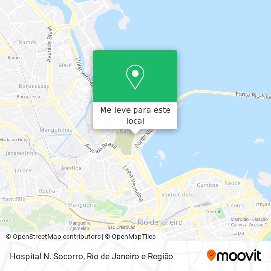 Hospital N. Socorro mapa