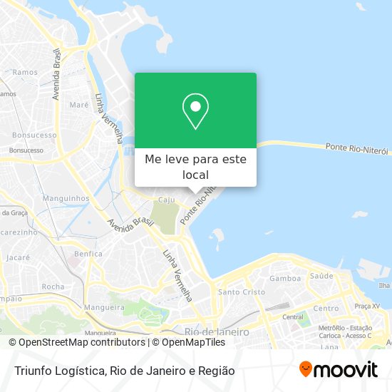 Triunfo Logística mapa