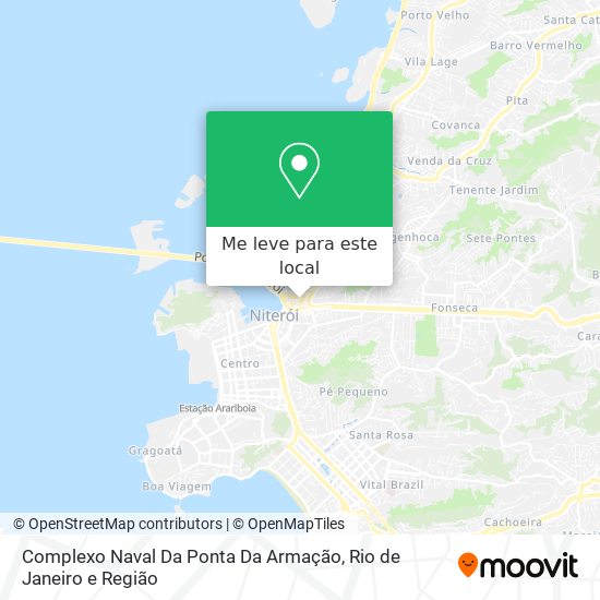 Complexo Naval Da Ponta Da Armação mapa