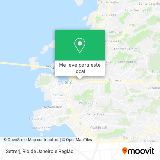 Setrerj mapa