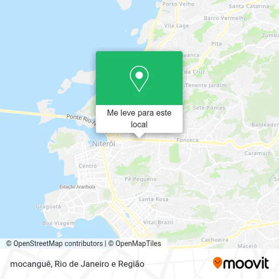 mocanguê mapa