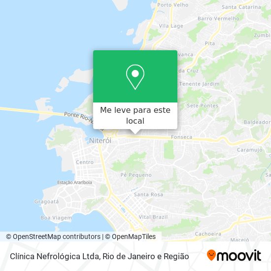 Clínica Nefrológica Ltda mapa