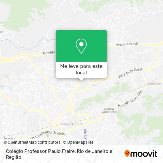 Colégio Professor Paulo Freire mapa