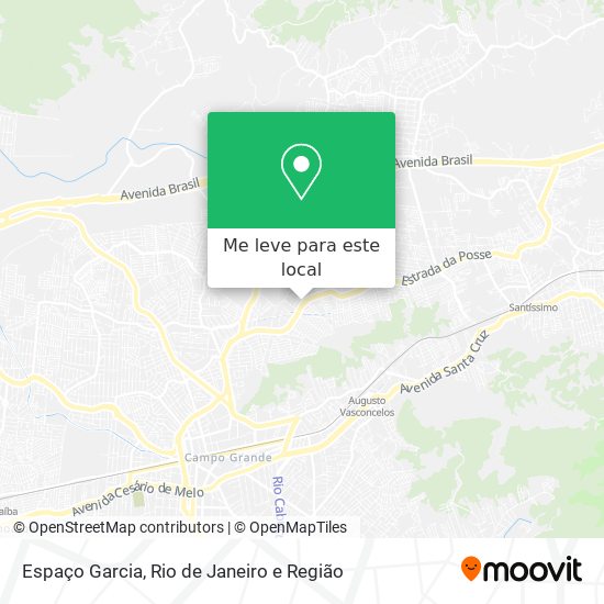 Espaço Garcia mapa