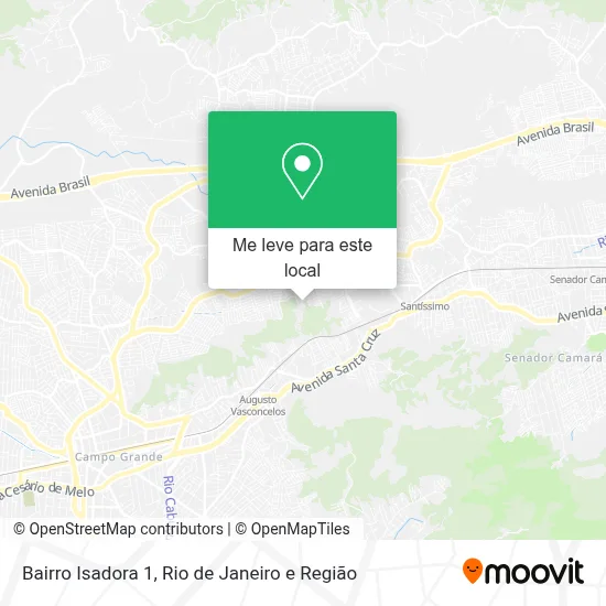 Bairro Isadora 1 mapa