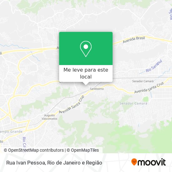 Rua Ivan Pessoa mapa