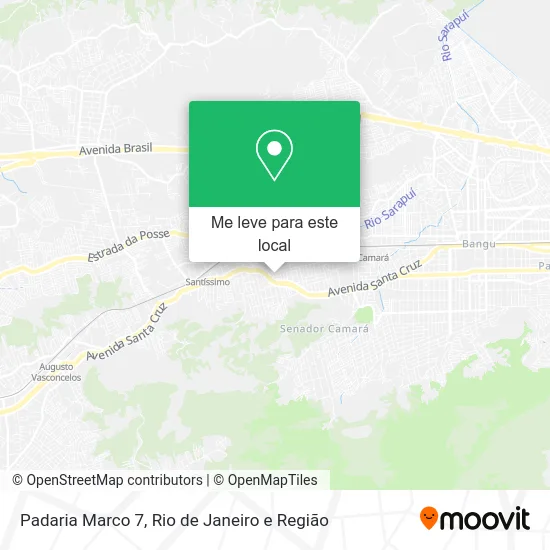 Padaria Marco 7 mapa