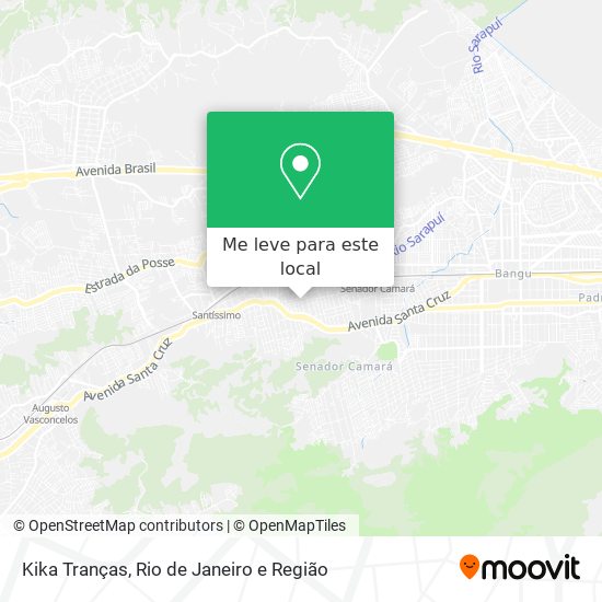 Kika Tranças mapa