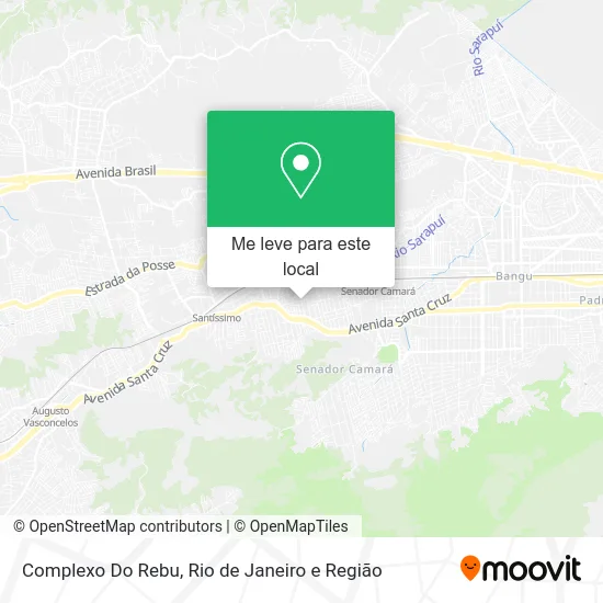 Complexo Do Rebu mapa