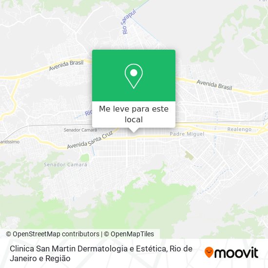 Clinica San Martin Dermatologia e Estética mapa
