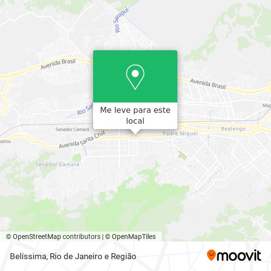 Belíssima mapa