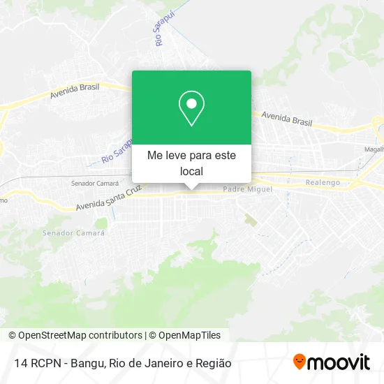 14 RCPN - Bangu mapa