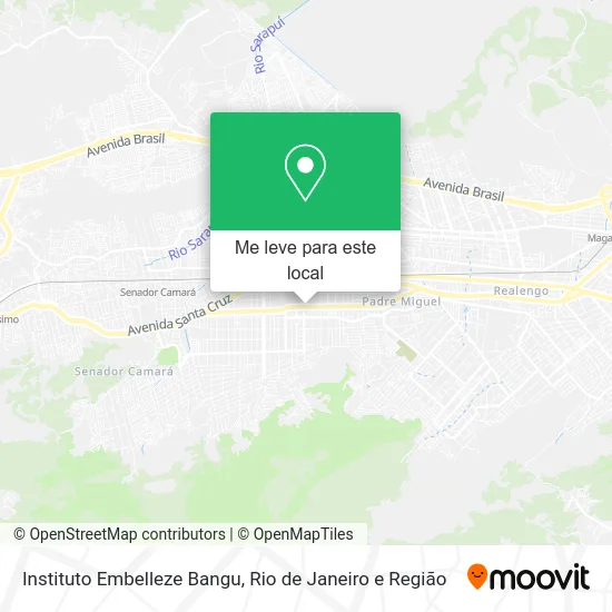 Instituto Embelleze Bangu mapa