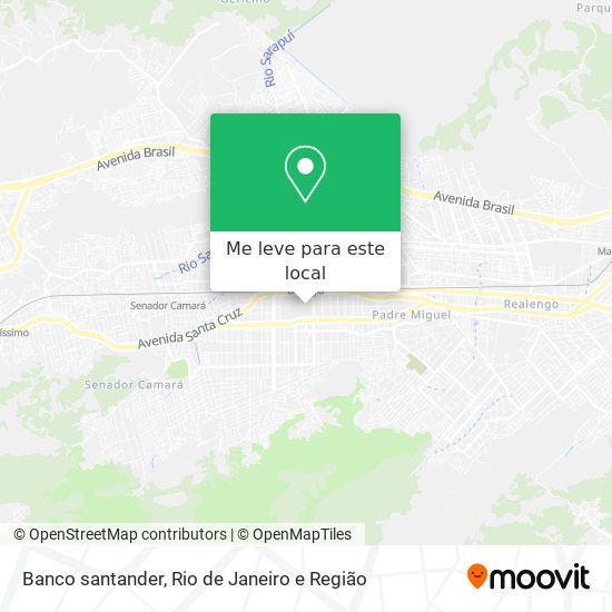 Banco santander mapa