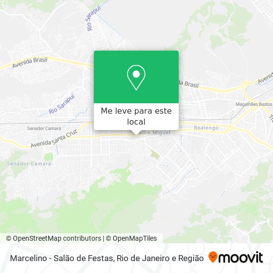 Marcelino - Salão de Festas mapa