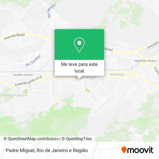 Padre Miguel mapa