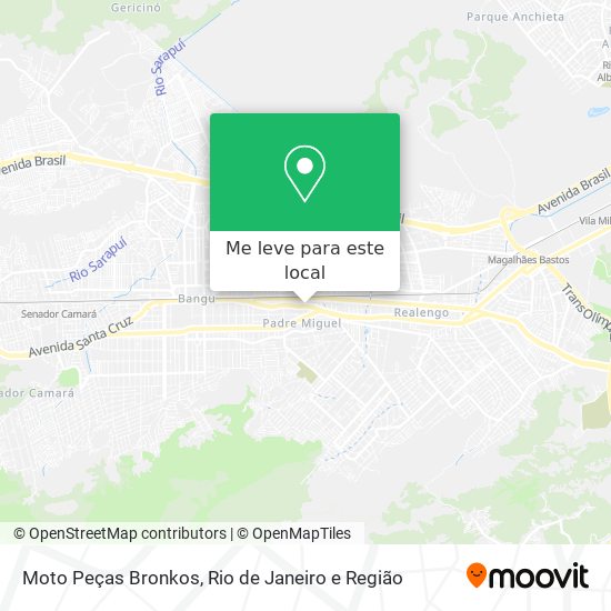Moto Peças Bronkos mapa