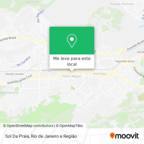 Sol Da Praia mapa