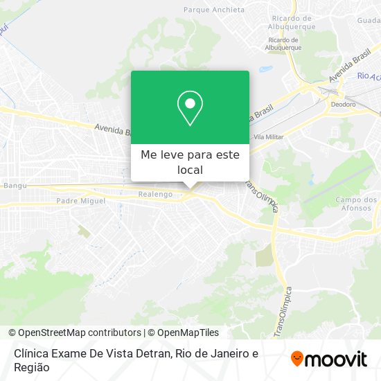 Clínica Exame De Vista Detran mapa