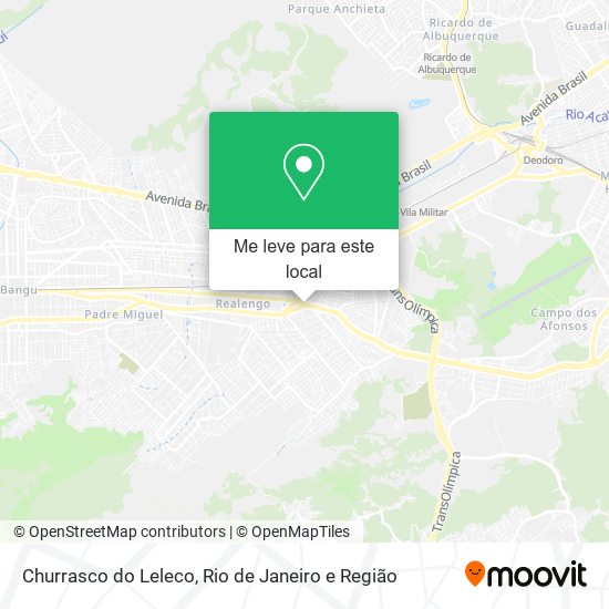 Churrasco do Leleco mapa
