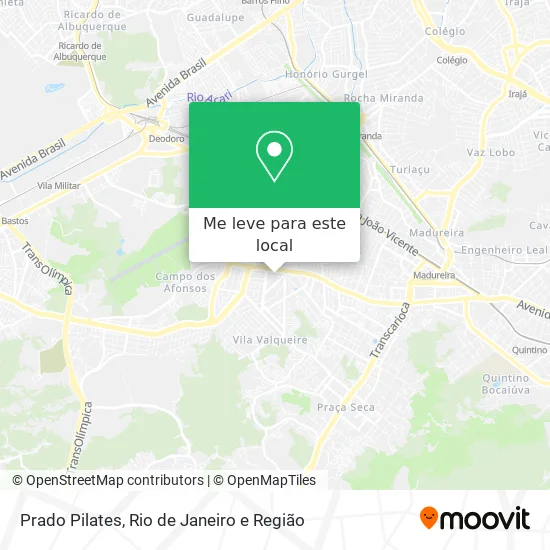 Prado Pilates mapa