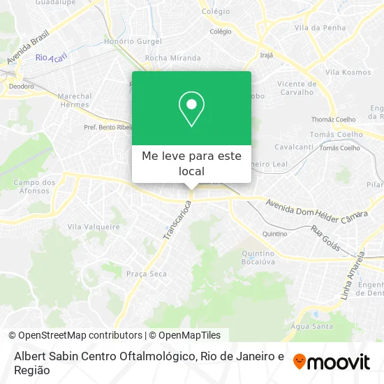 Albert Sabin Centro Oftalmológico mapa