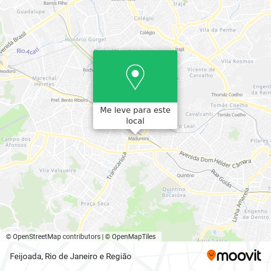 Feijoada mapa