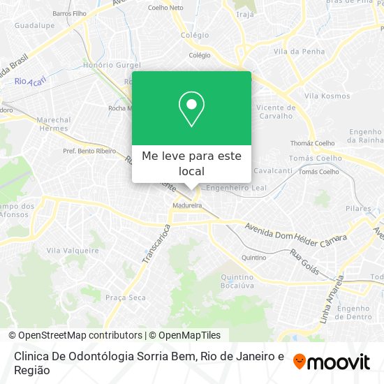 Clinica De Odontólogia Sorria Bem mapa