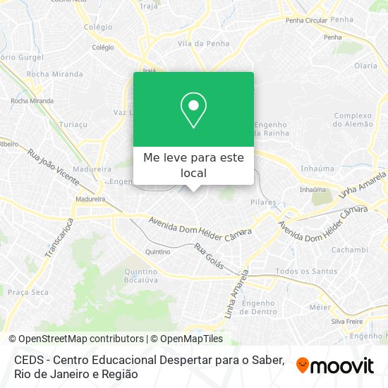 CEDS - Centro Educacional Despertar para o Saber mapa