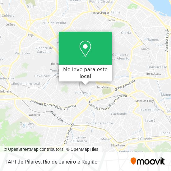 IAPI de Pilares mapa