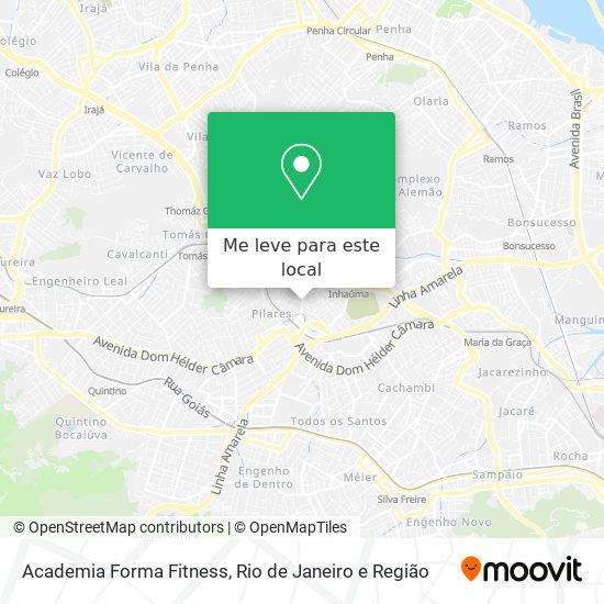 Academia Forma Fitness mapa