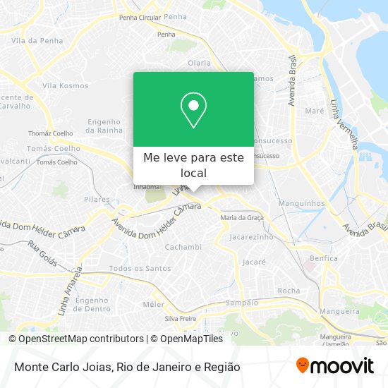 Monte Carlo Joias mapa